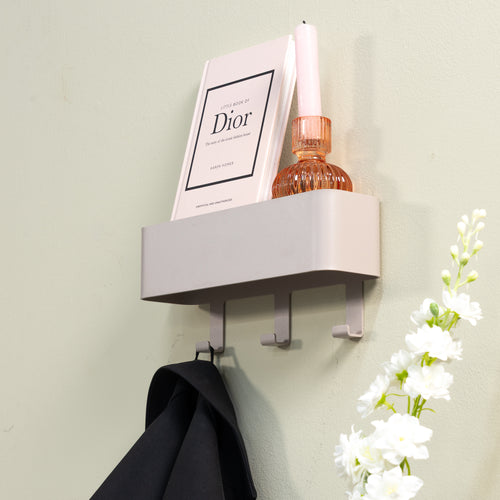 Spinder Design kapstok Dax Play 3 - Silky Taupe - 3 haken