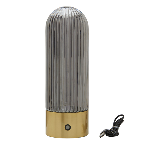 Signature - TOUAREG Lamp - Goudkleurig - 9x9x27 cm