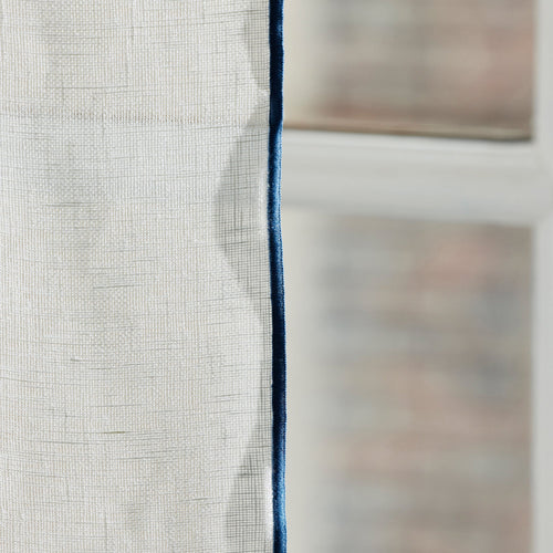 Madura Veiling Shadow hommel puur wit en indigo 145x280 cm