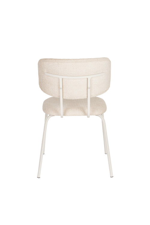 Housecraft Living Jaze Eetkamerstoelen Off-White/ Gebroken wit - Set van 2 - vtwonen shop