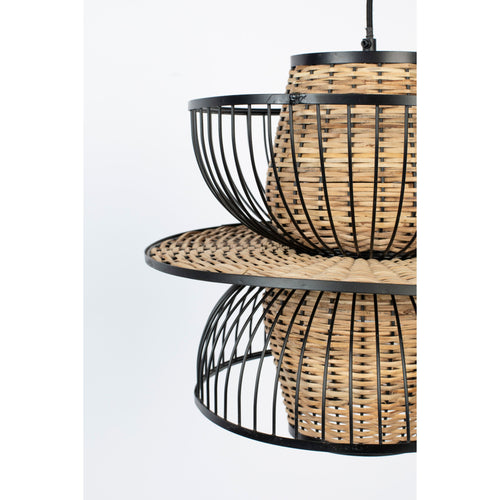 Housecraft Living Carmen Hanglamp L - Zwart - vtwonen shop