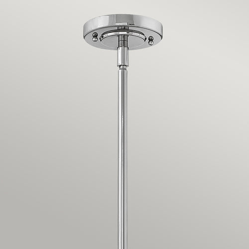 Elroy Hinkley 1 hanglamp gepolijst nikkel