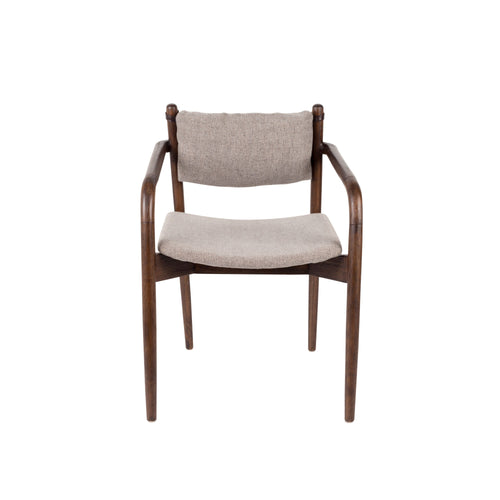 Dutchbone Torrance Eetkamerstoel - Bruin - vtwonen shop