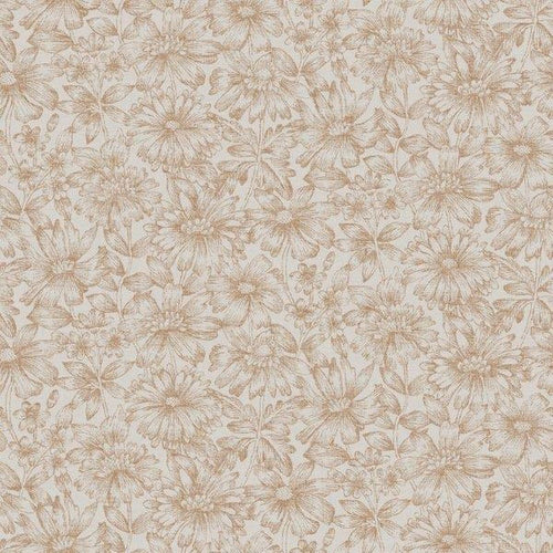 borastapeter behang bloemen beige - 53 cm x 10.05 m - 660353 - vtwonen shop