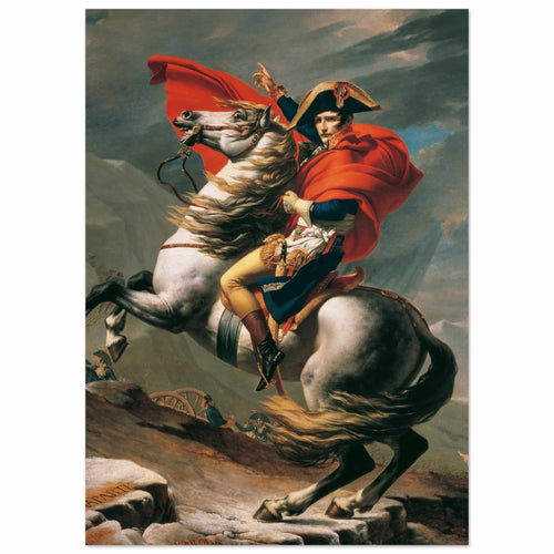 Artfulprints  Jacques Louis David - Napoleon Bonaparte   poster 50x70 cm - vtwonen shop