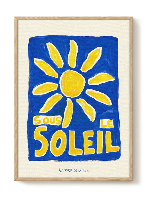 Abbie Franks - Sous le Soleil - PSTR studio Kunst Poster - vtwonen shop