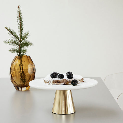 Hübsch vaas Facet - glas - ø13xh17cm - vtwonen shop