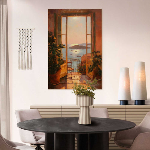Reinders schilderij Uitzicht op Zee - 60x90cm