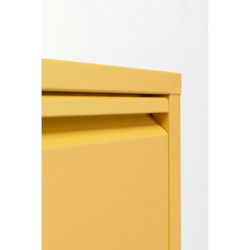 Kare Design Schoenenkast Caruso - geel - 3 laden