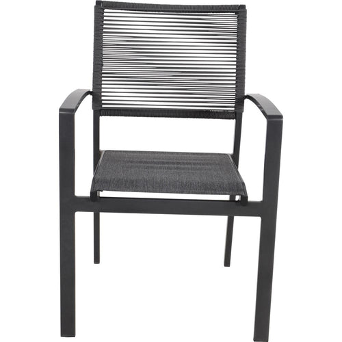 Lesli Living bistrostoel Vitolini - grijs - 57x62x87cm
