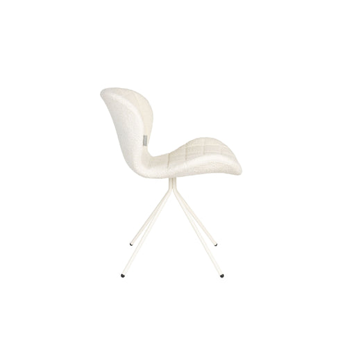 Zuiver OMG Eetkamerstoelen Soft Off White - Set van 2 - vtwonen shop