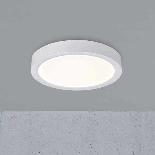 Nordlux Sóller Plafondlamp Badkamer - Ø17,9cm - LED Stepdim - 3000/4000K - Wit - vtwonen shop