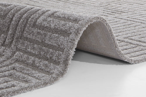 Soft Short-Pile Carpet in High-Low-Optic Manipu 120x170 cm - vtwonen shop