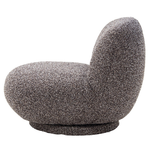 DÉJA Living Fauteuil Léa - Stof/Metaal - Taupe - vtwonen shop