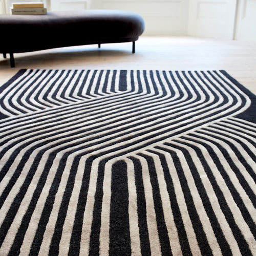 Vloerkleed MOMO Rugs Matrix Solsitice Gunmetal 200x300 cm - vtwonen shop