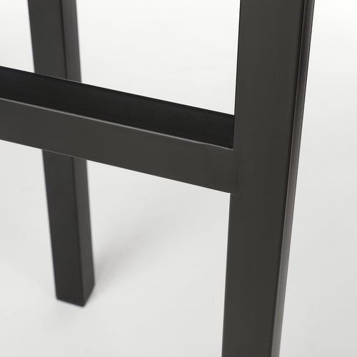 Mica Decorations Ascot Plantenstandaard XL - L46 x B46 x H40 cm - Metaal - Zwart