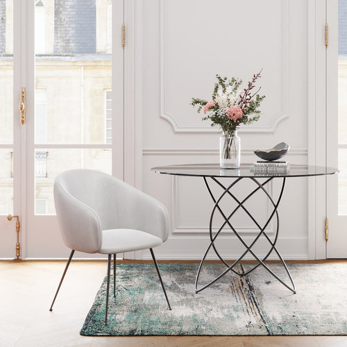 Kare Design Eettafel Molekular Ø120cm zwart - vtwonen shop