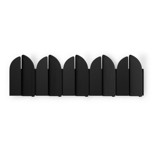 Umbra wandhaak Saloon - 43 x 2 x 14 cm - zwart