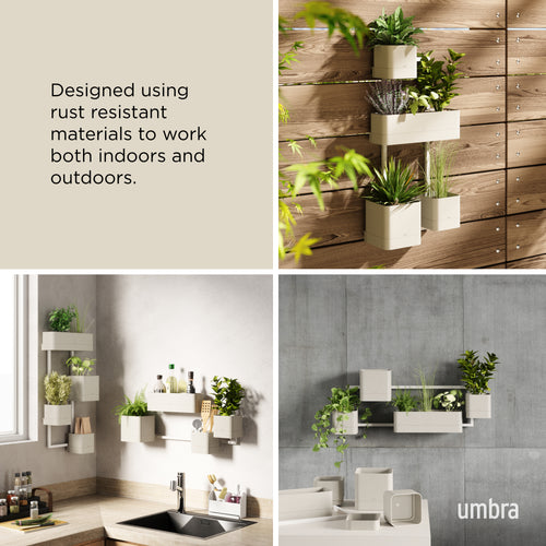 Umbra Cubiko wandplantenbak - vtwonen shop