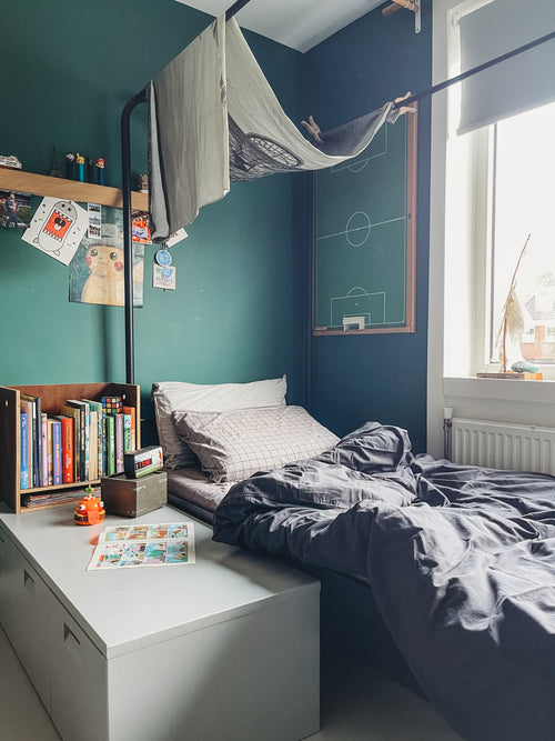 vtwonen hemelbed Bunk - Metaal - Zwart - 190x205x165 - vtwonen shop