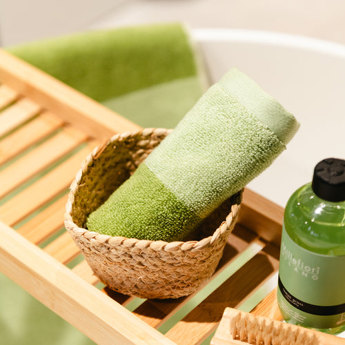 Ona - Handdoek 30x50cm pistachio green Pixie - Set van 2