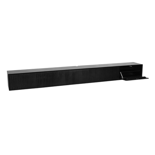 Starfurn  tv meubel Madison - zwart - 35x280x30cm