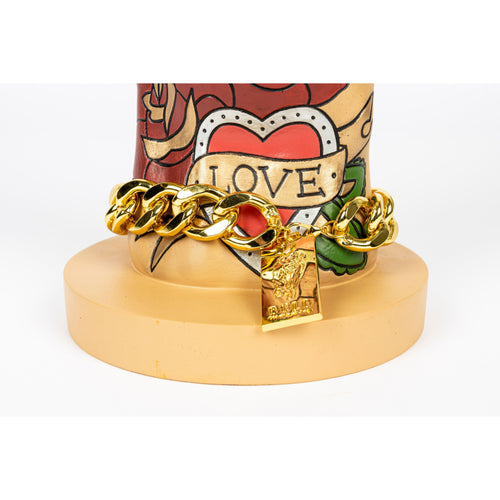 Bold Monkey Fother Mucker Bijzettafel Liefde - Beige