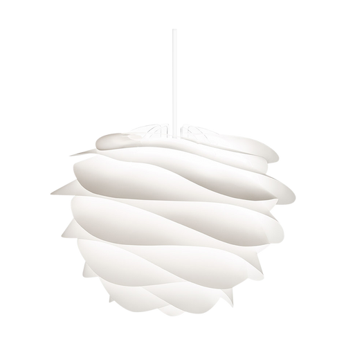 Umage Carmina Mini hanglamp white - met koordset wit - Ø 32 cm - vtwonen shop