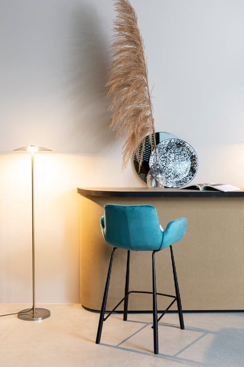 Zuiver Brit Barkruk Blauw - Set van 2 - vtwonen shop