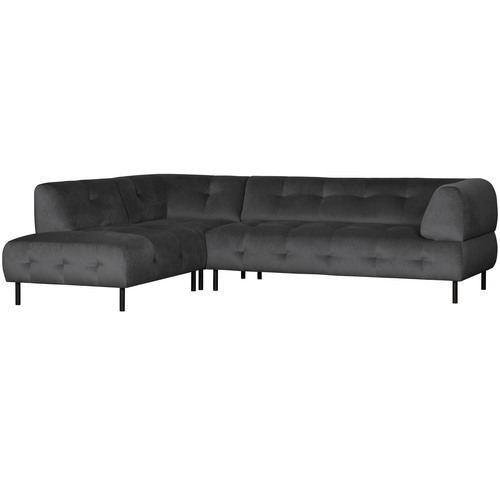 WOOOD hoekbank links Lloyd - Polyester - Cast Iron - 77x267x205/91