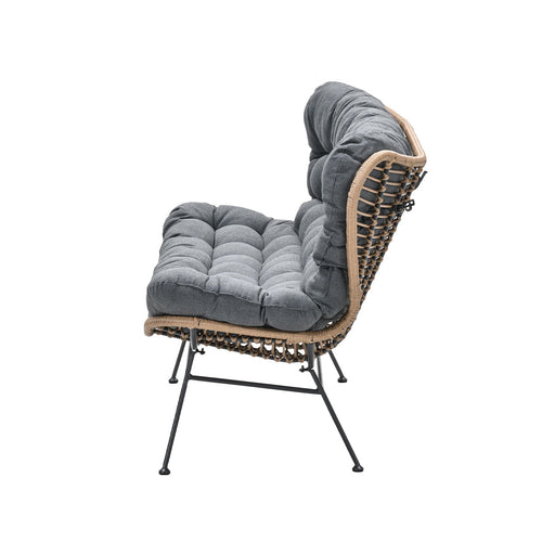 Garden Impressions loungebank Melfort natural rotan