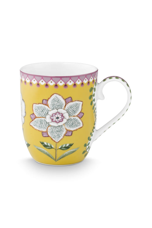Pip Studio - Kleine Mokken - Lily & Lotus - Geel - Set van 6