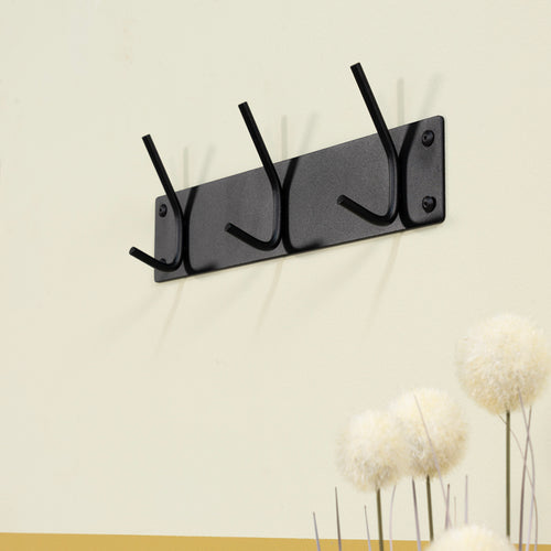 Spinder Design kapstok Fusion 3 - Zwart - 3 haken - vtwonen shop