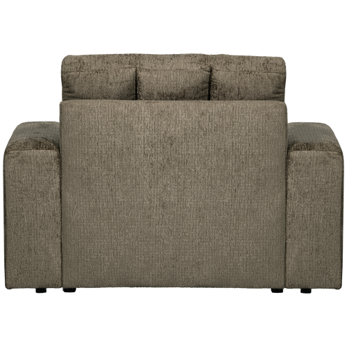 WOOOD fauteuil Second Date - Structure Velvet - Bonsai - 78x103x99 - vtwonen shop