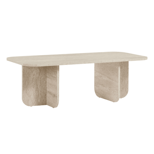 Calicosy - BECAJ Rechthoekige salontafel - Eiken - 60x120x41,4 cm