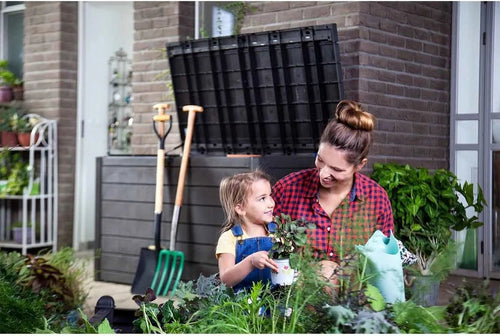 Keter Ontario Opbergbox - 870L - 147x83x86cm - Grafiet - vtwonen shop