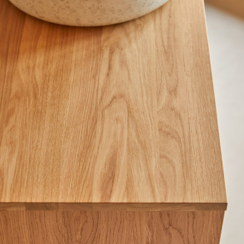 Tikamoon Eikenhouten badkamermeubel 115 cm - Naturel - vtwonen shop