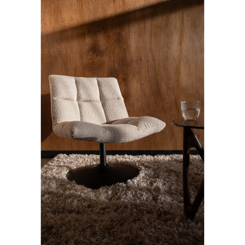 Dutchbone Bar Loungestoel Bouclé Beige - vtwonen shop
