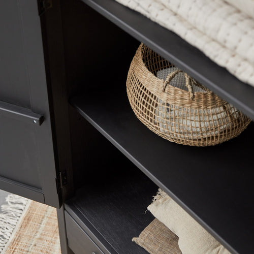 Tikamoon Thaki Black - Kast van wenge - Zwart - vtwonen shop