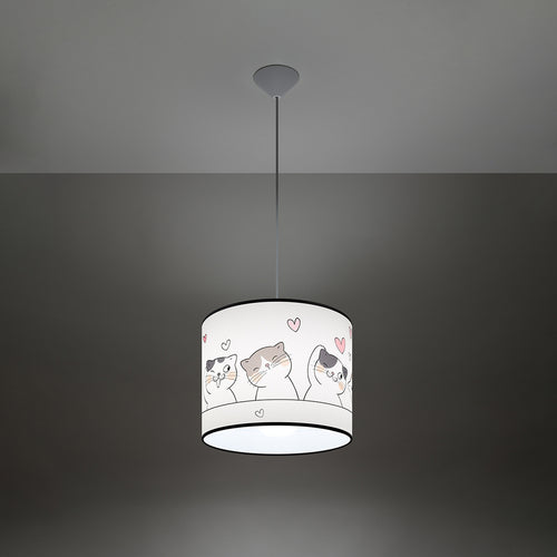 Sollux Lighting Hanglamp CAT 30 - 30x30x95cm