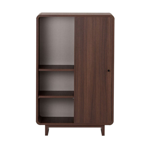 Calicosy - Hoog buffet CELENA - Donker hout 70x34x110 cm