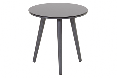 Hartman Bistrotafel Sophie Studio - Donkergrijs Aluminium - Ø45x40cm - vtwonen shop