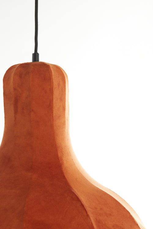 Light & Living hanglamp MIZIA - Ø60x53cm - oranje