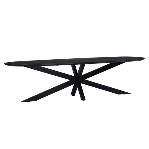 Giga Meubel Eettafel Diamond - Ovaal - Mangohout - 300cm - vtwonen shop
