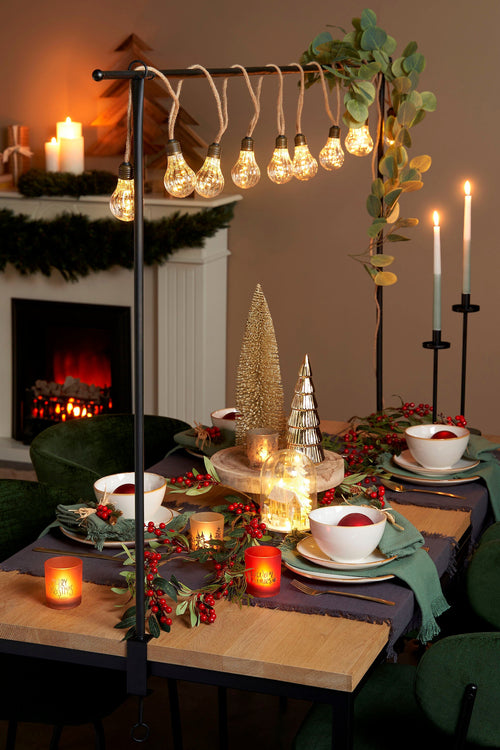 Mica Decorations Tafelklem - H110 x L223-250 cm - Metaal - Zwart - vtwonen shop