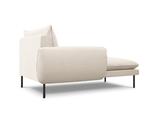 Cosmopolitan Design linker meridiaan Vienna boucle, beige - 170x110x95cm