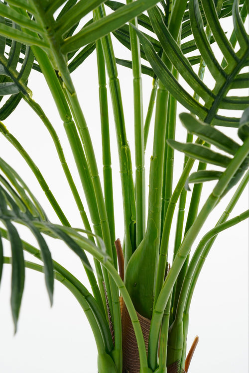 Mica Decorations Areca Palm Kunstplant in Pot - H134 x Ø50 cm - Groen