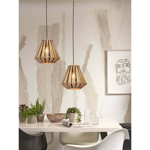 GOOD&MOJO hanglamp Merapi - bruin - Ø30cm - vtwonen shop