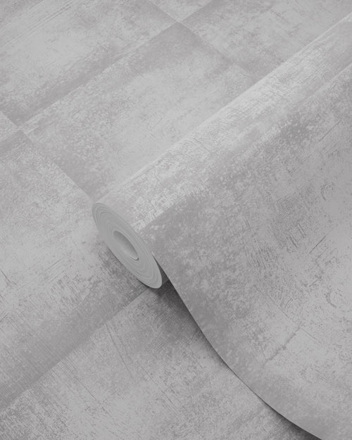 ESTAhome behang betonlook grijs - 53 cm x 10,05 m - 138203