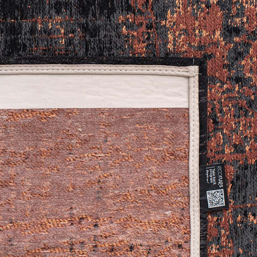 Louis De Poortere vloerkleed Soho Copper - zwart - 140x200cm - vtwonen shop